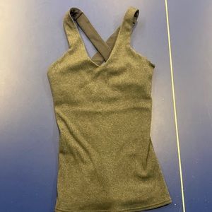 Alo top with built in bra xs